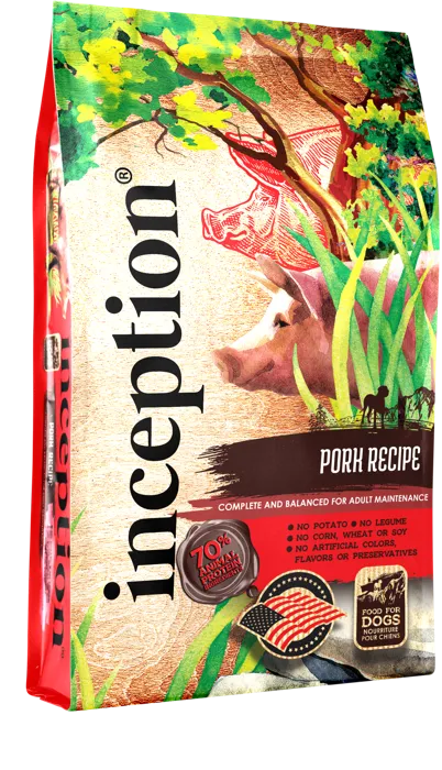 Inception Dog Food Pork 4 Lb