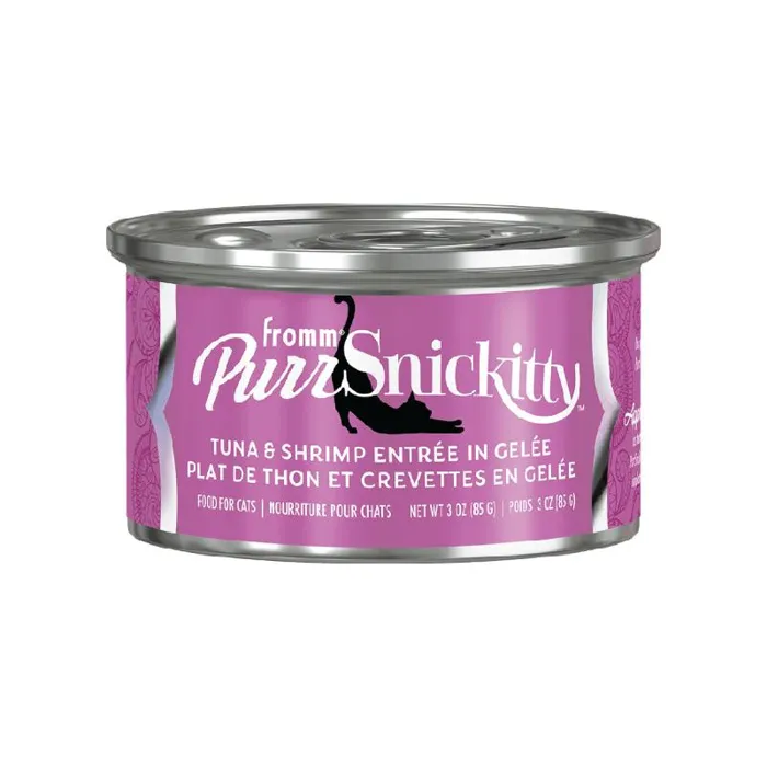 Fromm Purrsnickitty Cc 3oz/12 Tuna Shrmp In Gelee Adult