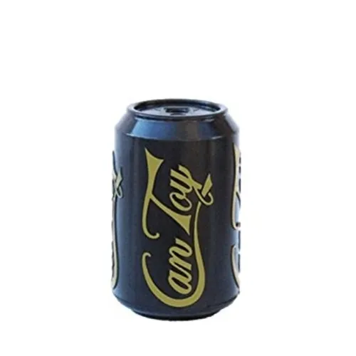 Soda Pup Can Magnum Blk Large