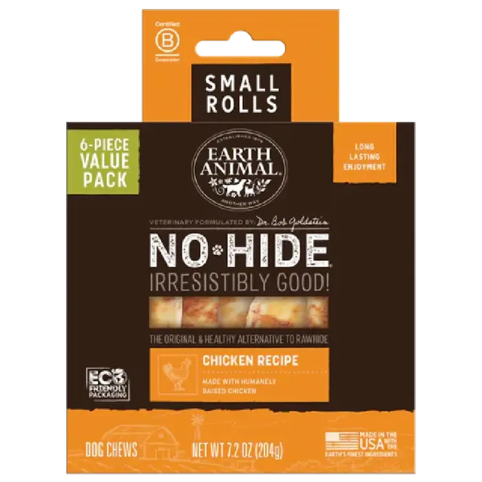 Earth Animal No Hide Value Box Small Chicken 6pk