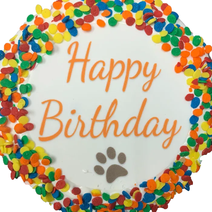 K9 Granola Factory Cake Happy Birthday