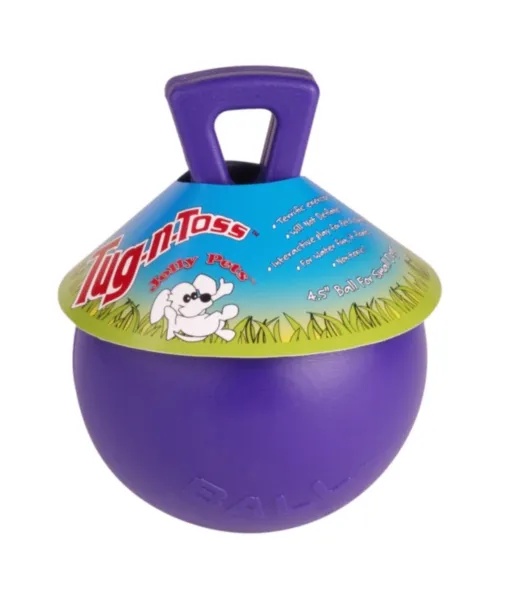 Jolly Pet Tug & Toss 4.5" Purple