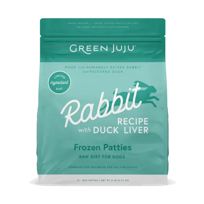 Green Juju Rabbit Sliders Frozen 3lb