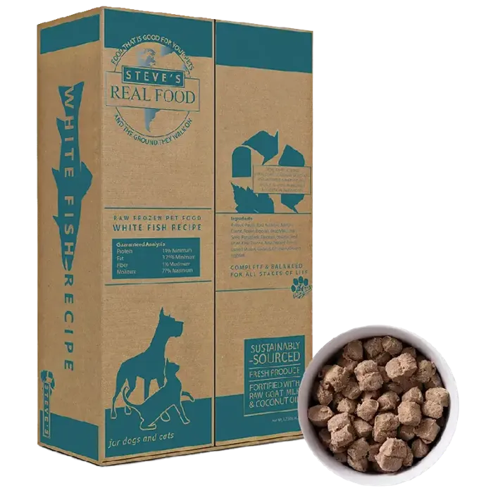 Steve's Real Food Frozen Whitefish Nuggets 9.75
