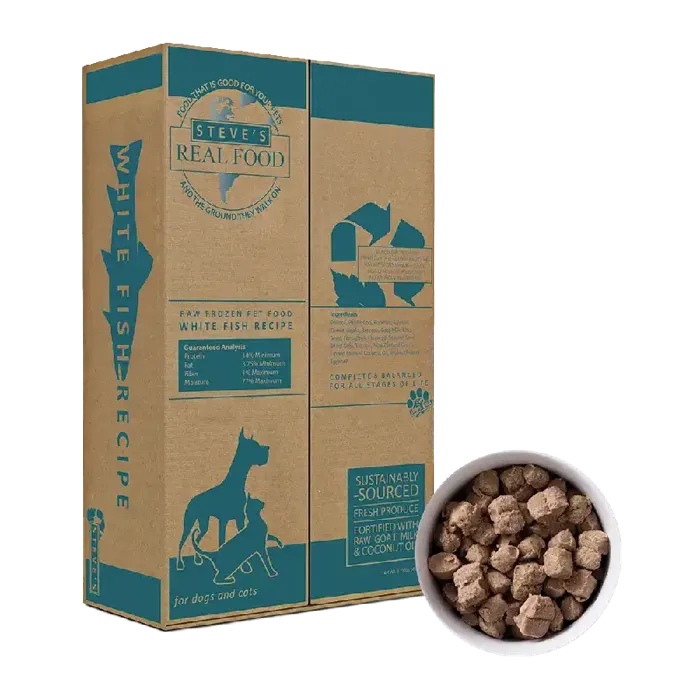 Steve's Real Food Frozen Whitefish Nuggets 9.75