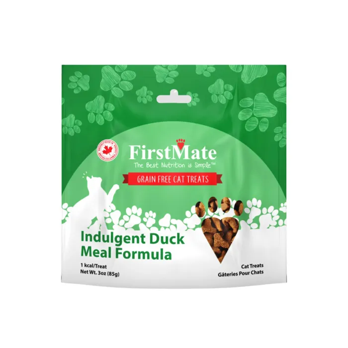 Firstmate Indulgent Duck Treats For Cats 3-oz Regular