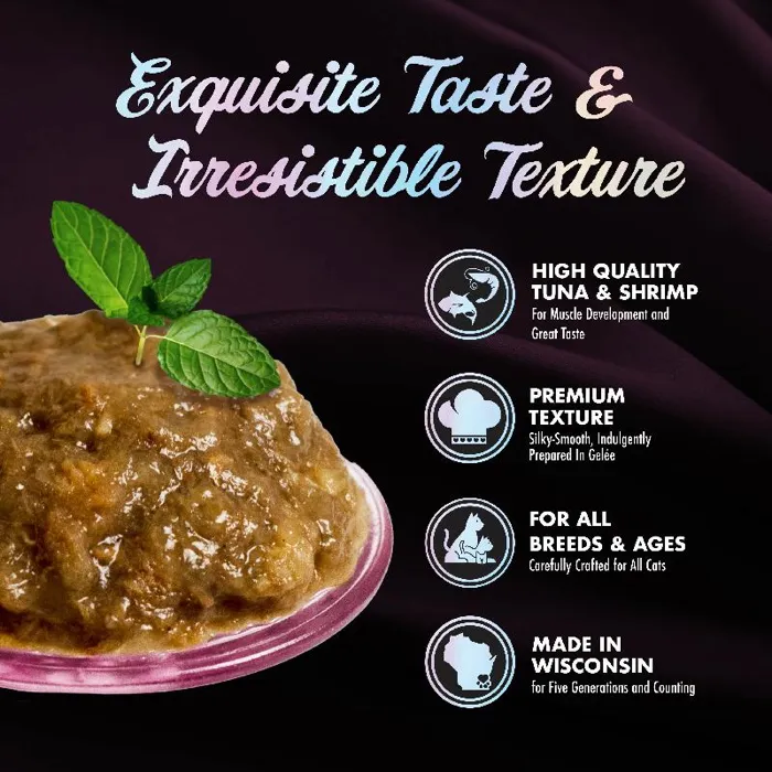 Fromm Purrsnickitty Cc 3oz/12 Tuna Shrmp In Gelee Adult