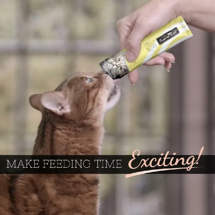 Fussie Cat Treat Tuna Shrimp Puree 4/.05-oz