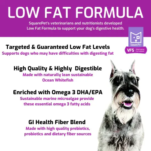 Squarepet Dog Low Fat 22lb