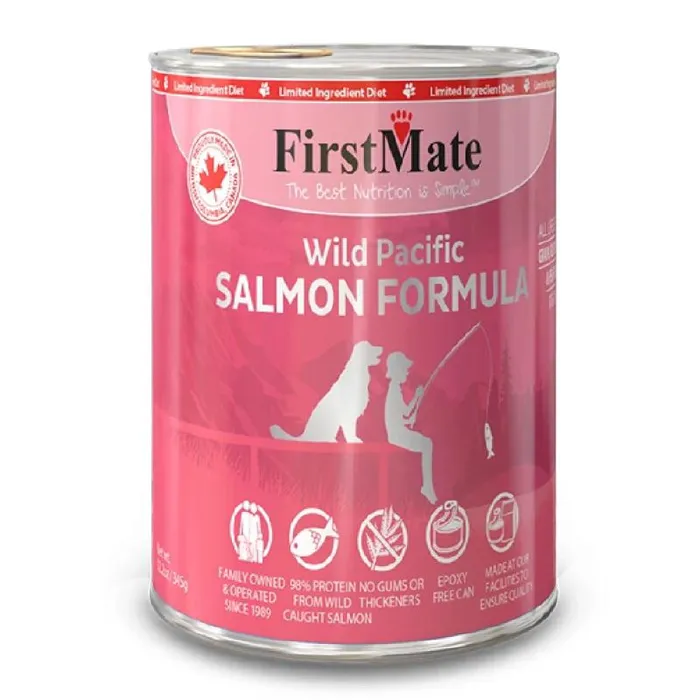Firstmate Slmn Grain-free Can Dog Food 12.2-oz