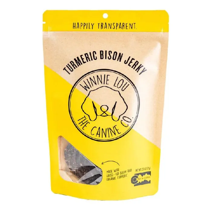 Winnie Lou Turmeric Bison Jerky
