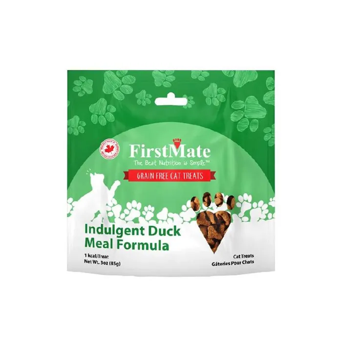 Firstmate Treat Cat Indulgent Duck 3-oz