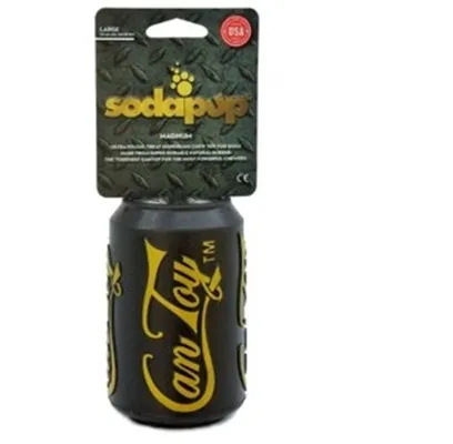 Soda Pup Can Magnum Blk Large