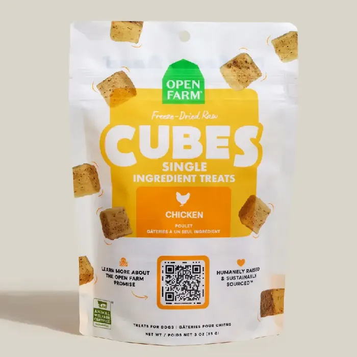 Open Farm FD Cubes Chicken 3oz