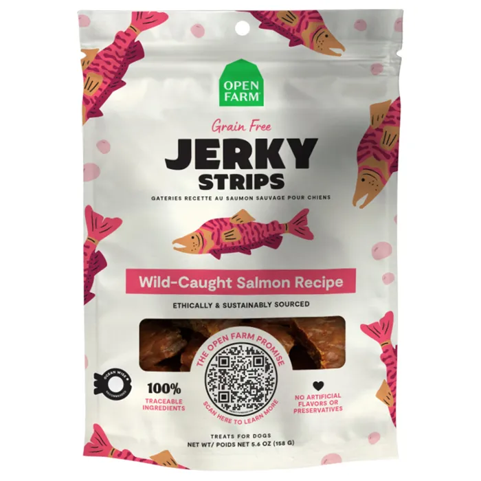 Open Farm Dog Jerky Strips Beef 5.6oz