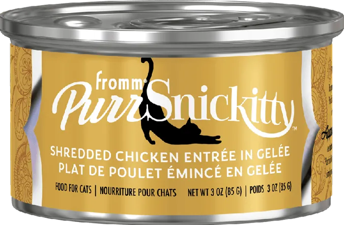 Fromm Cat Canned Purrsnickitty Shredded Chckn 3oz