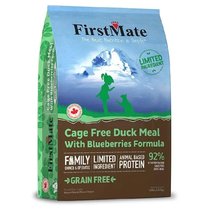 Firstmate Cat LID Duck & Blueberries 10#
