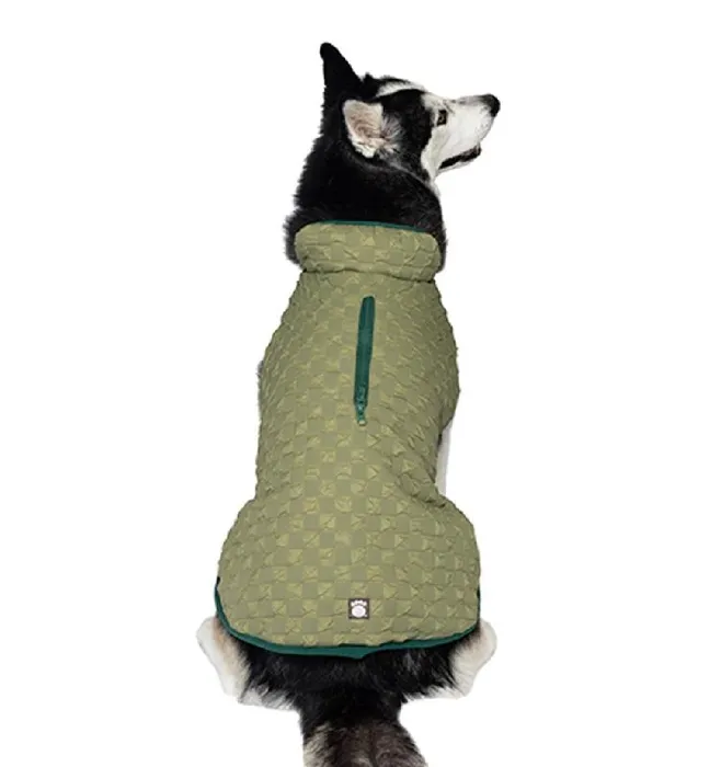 Petrageous Luna Peak Parka Green & Teal Xlarge