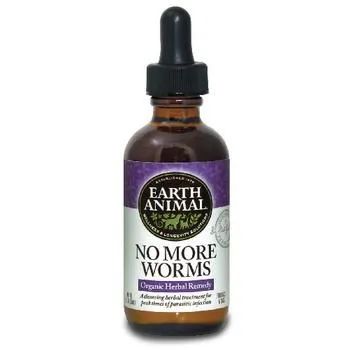 Earth Animal Health No More Worms 2-oz
