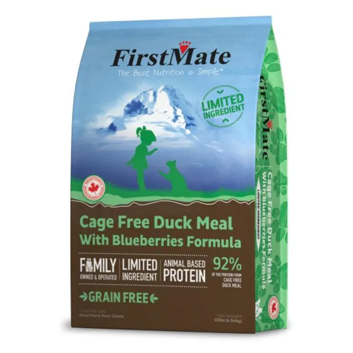 Firstmate Cat LID Duck & Blueberries 10#