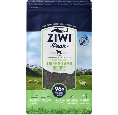 Ziwi Peak Air-Dried Dog Tripe/Lamb 2.2 Lb
