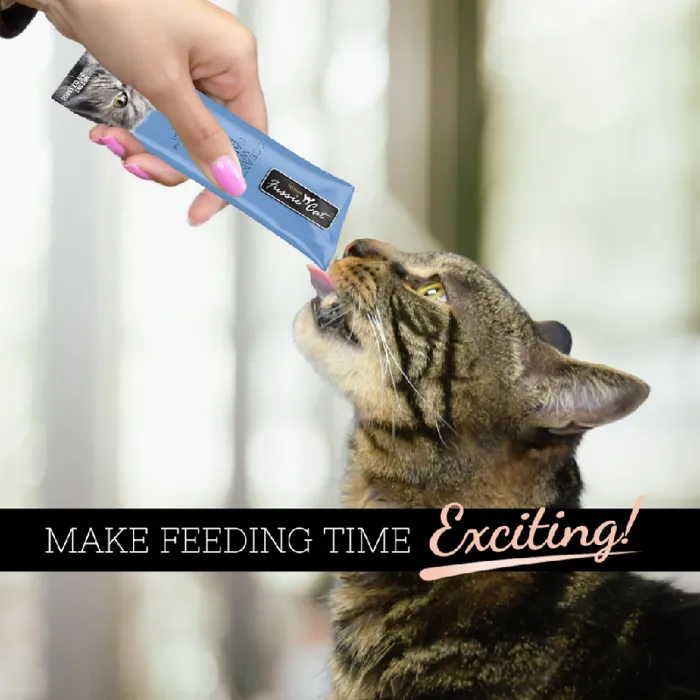 Fussie Cat Treat Tuna Oceanfish Puree 4/.05-oz