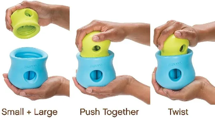 West Paw Toppl Small Blue