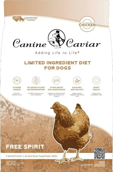 Canine Caviar Dog Free Spirit (Ckn) ALS 11Lb
