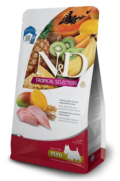 Farmina K9 N&d Tropical Selection Chicken Adult Mini 3.3 Lbs