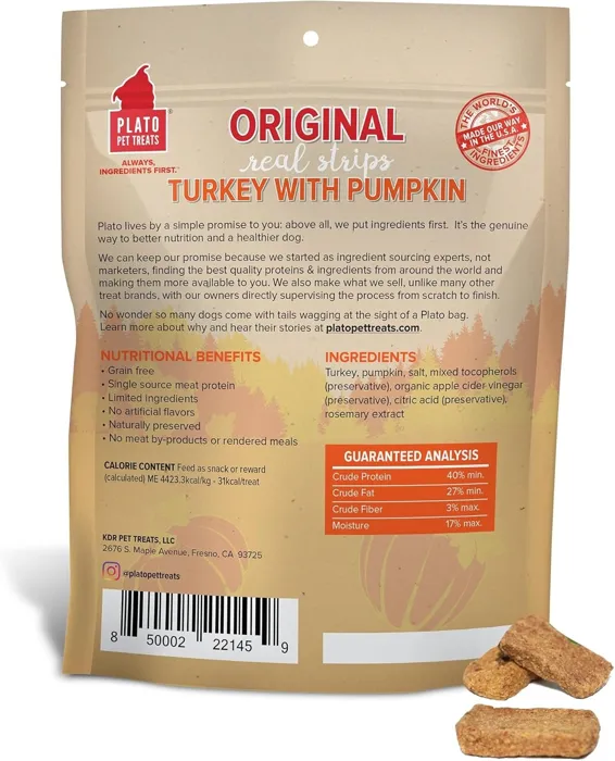 Plato Trky Ppkn Gf Strips Turk Pump 18-oz