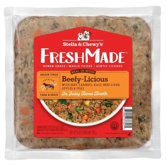 Stella & Chewy's Dog Freshmade Beefy-licious 16-oz