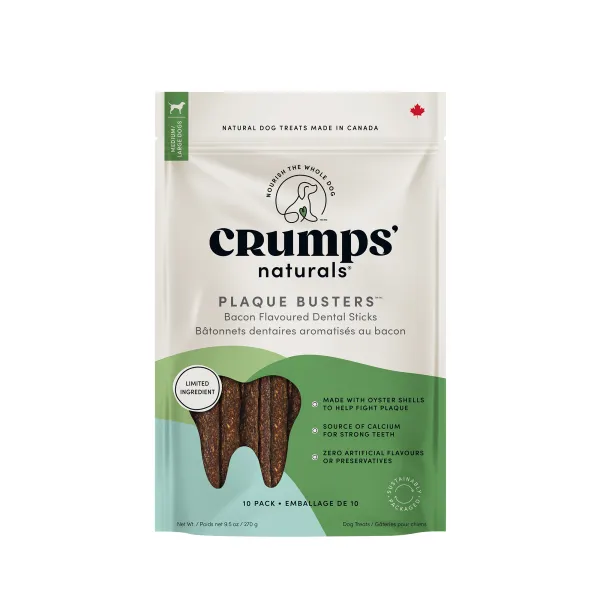 Crumps Plaque Busters Bacon 10pk