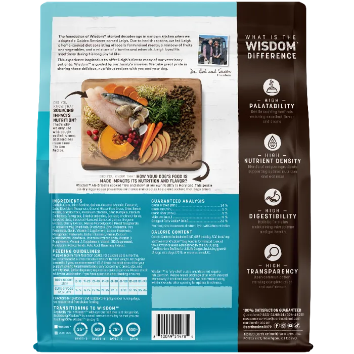 Earth Animal Dog Food Wisdom Air Dried From The Sea 2#