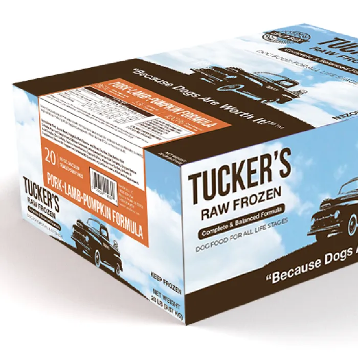 Tucker's Dog Frozen Pork, Lamb & Pumpkin 20#
