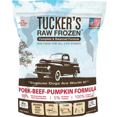 Tucker's Dog Frzn Pork Bf Ppkn 6Lb