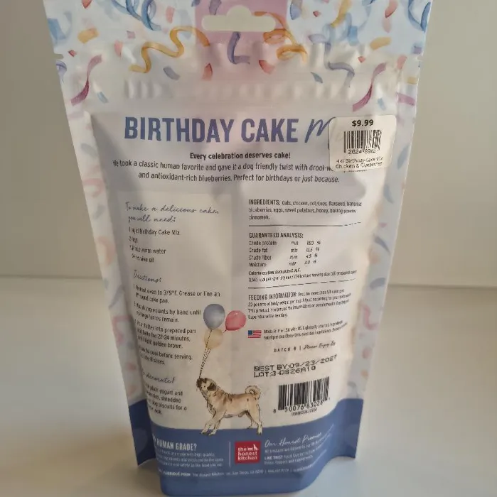Honest Kitchen BD Cake Mix Chicken & Blueberries