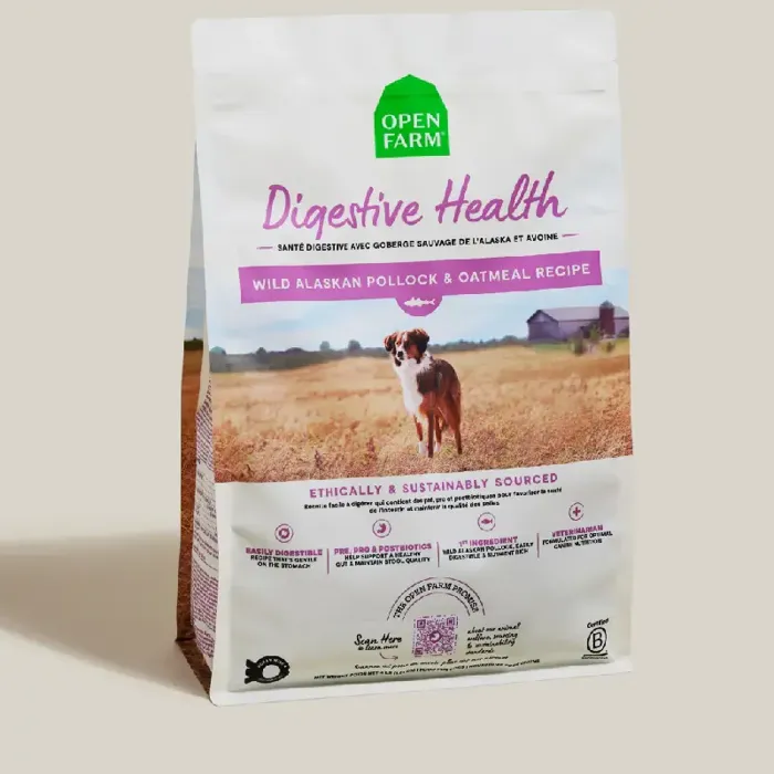 Open Farm Dog Digestive Pollock Oat 22lb