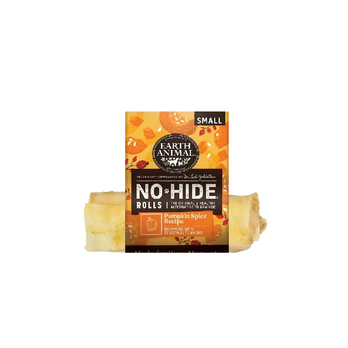 Earth Animal No-Hide Pumpkin Spice 4"