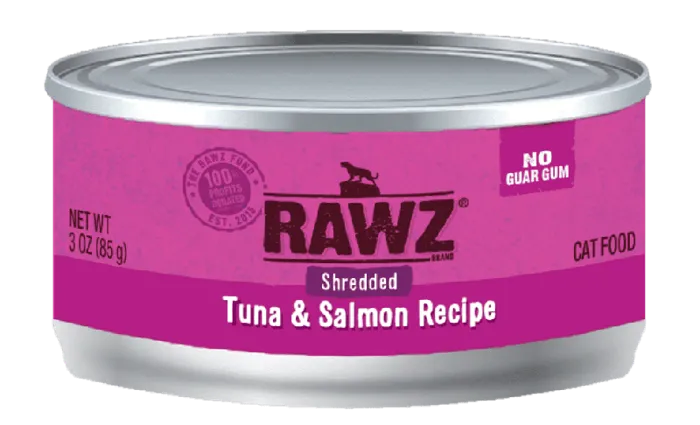 RAWZ Cat Shredded Tuna & Slmn 5.5-oz