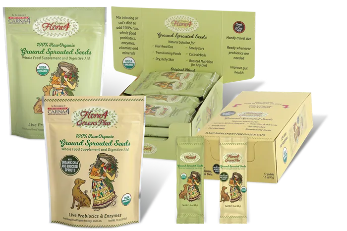 Carna4 Flora4 Topper Green Food 18-oz