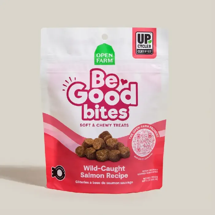 Open Farm Be Good Bites Salmon Treat 6oz