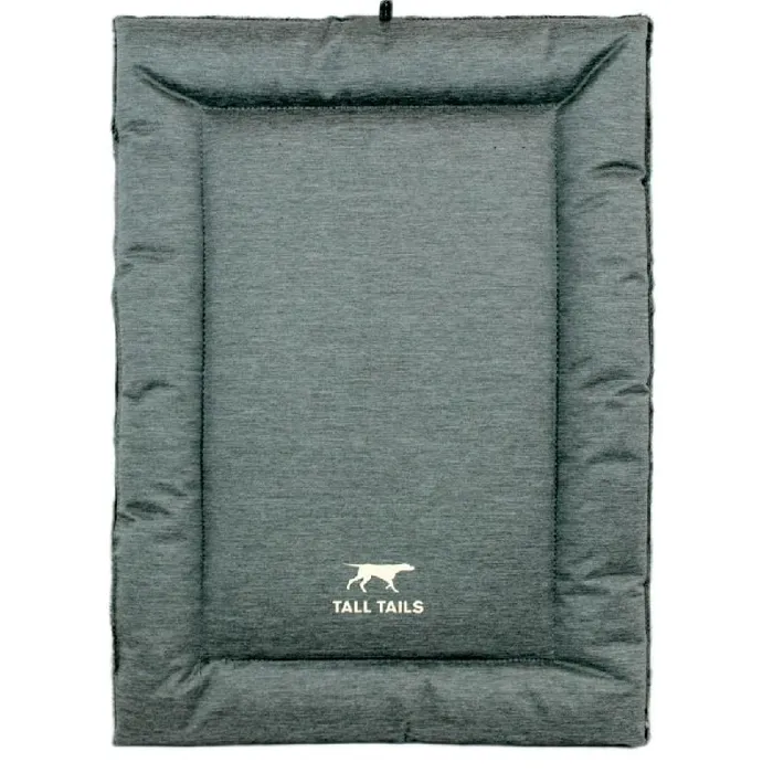 Tall Tails Bed Crate Pad Gray Medium 30x19